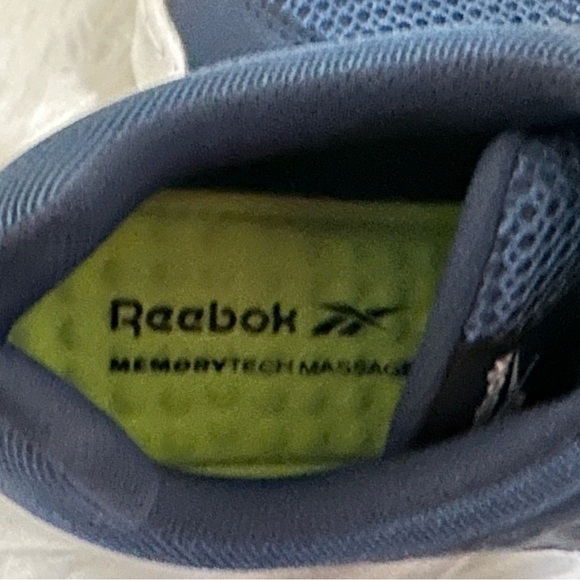 Men’s Reebok Navy Sublite Cushion Oxford Work Shoe - RB4043 - Picture 10 of 16